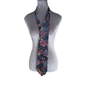 Vintage Romeo Gigli Floral Tie Multicolor